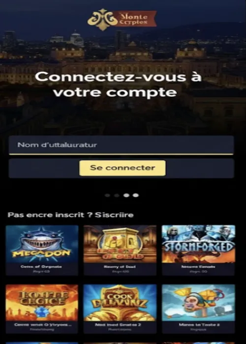 Lobby principal slots blockchain MonteCryptos Casino