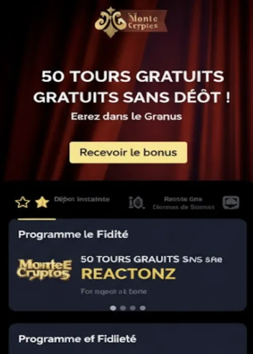 Promotions récompenses exclusives crypto MonteCryptos Casino